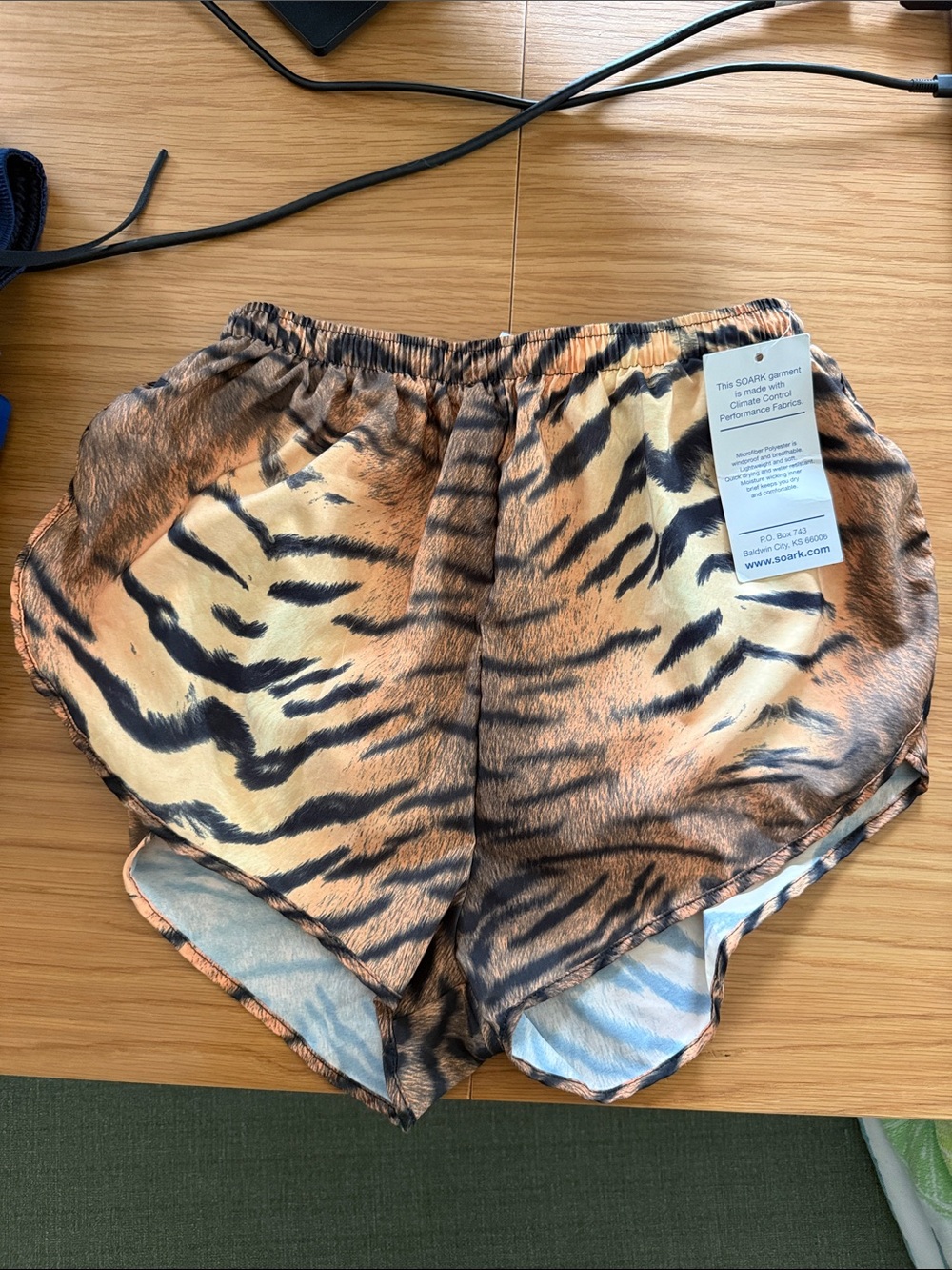 Men’s Soark 2” Tiger Print Running Shorts